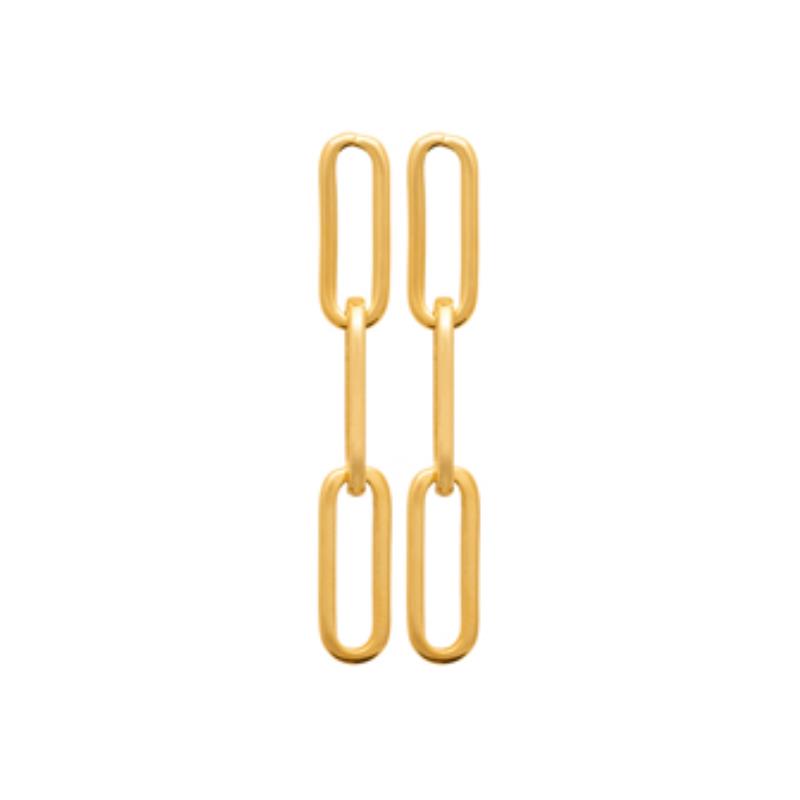 Coque de Nacre Boucles d'oreilles pendantes plaqué or 23002700