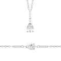 Coque de Nacre Collier argent 873977