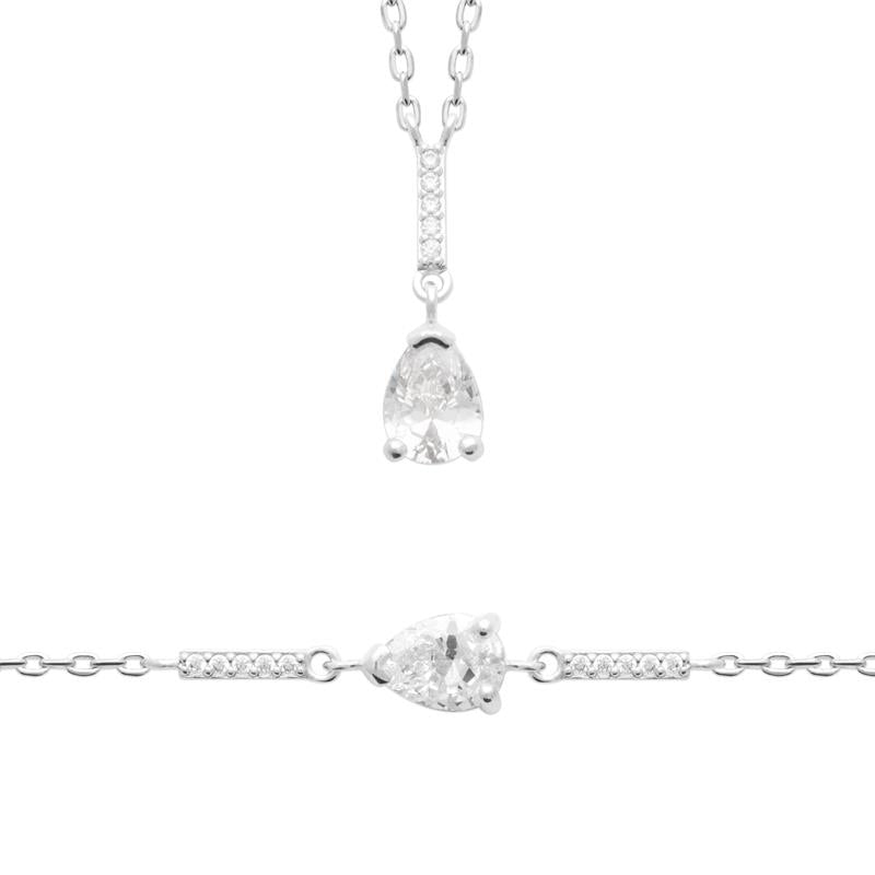 Coque de Nacre Collier argent 873977