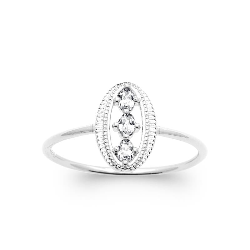 Coque de Nacre Bague argent 10019810