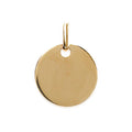 Coque de Nacre Médaille plaqué or 28816001