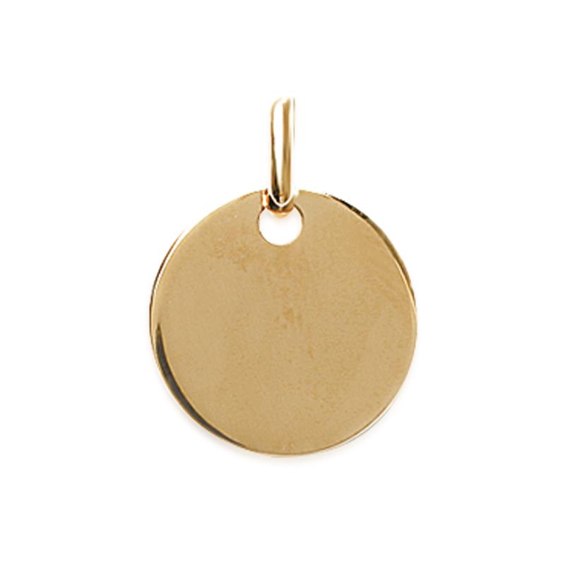 Coque de Nacre Médaille plaqué or 28816001