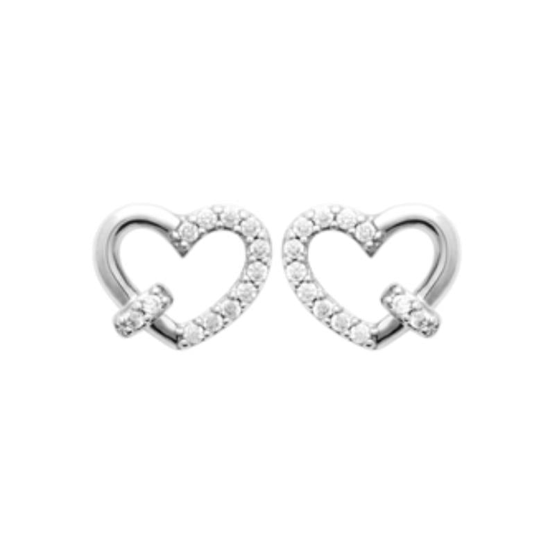 Coque de Nacre Puces d'oreilles argent 13046510