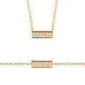 Coque de Nacre Collier plaqué or 973868