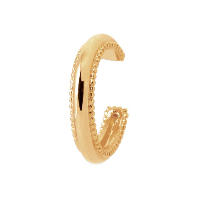 Coque de Nacre Bague d'oreille plaqué or 2591100