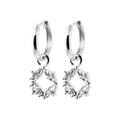 Coque de Nacre Créoles argent 1683910