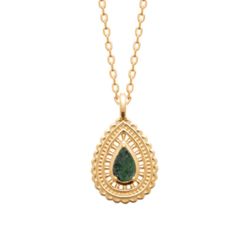 Coque de Nacre Collier plaqué or 974246
