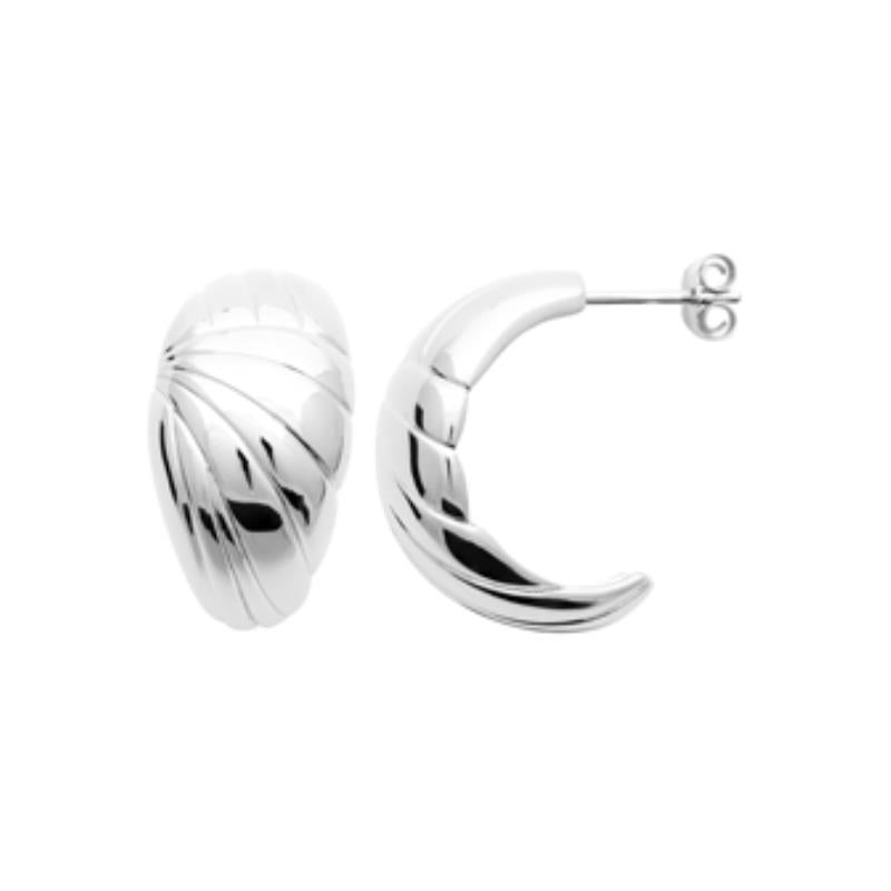 Coque de Nacre Boucles d'oreilles argent 73073500