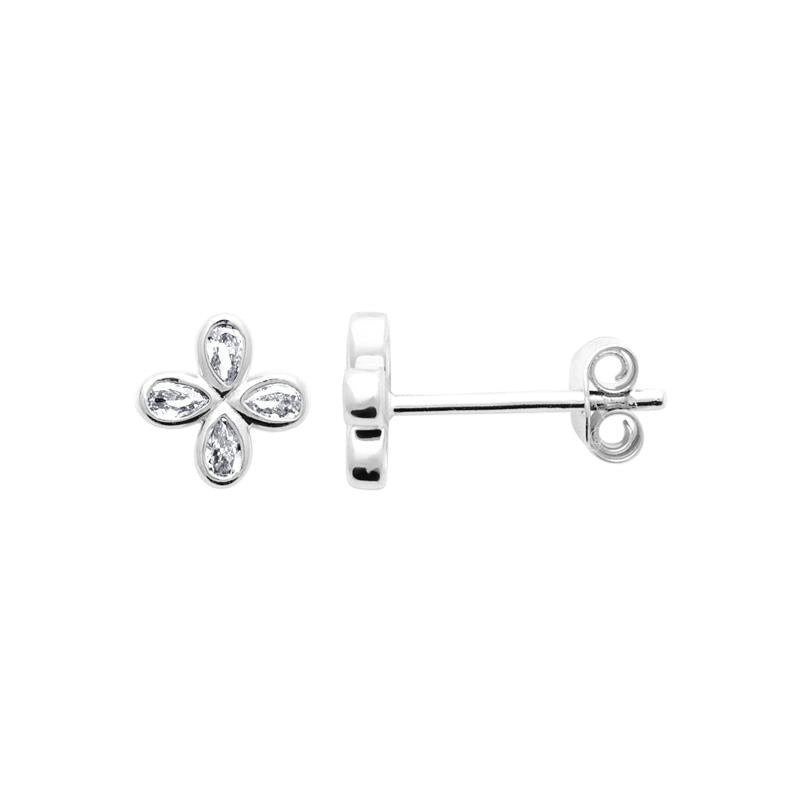 Coque de Nacre Puces d'oreilles argent 13088710