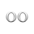 Coque de Nacre Puces d'oreilles argent 7584100