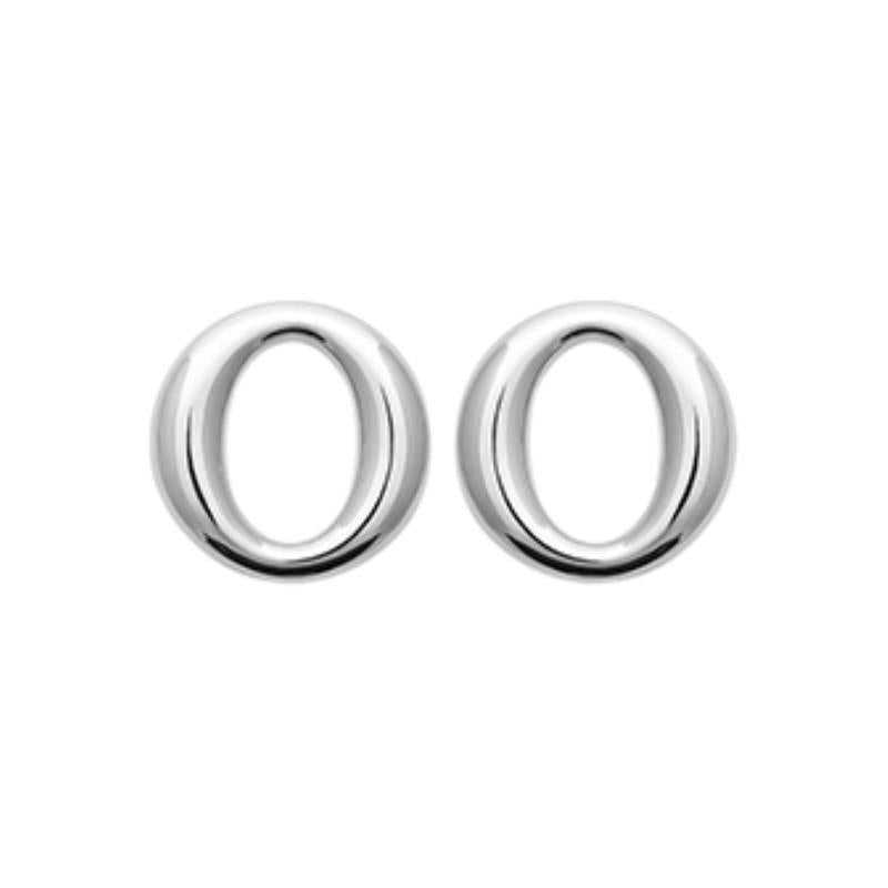 Coque de Nacre Puces d'oreilles argent 7584100