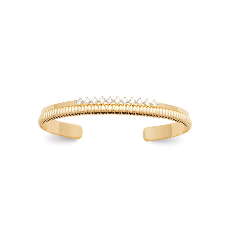 Coque de Nacre Bracelet jonc plaqué or 974294