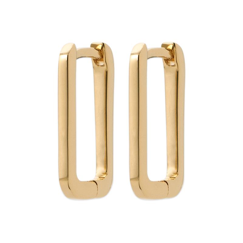 Coque de Nacre Créoles plaqué or 2597000