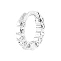 Coque de Nacre Créoles argent 1676110