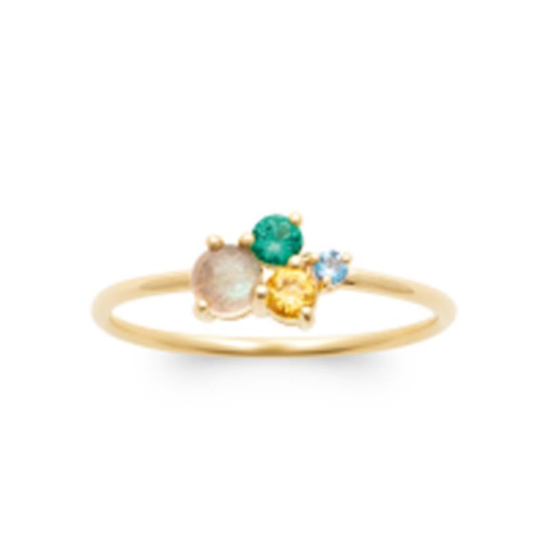 Coque de Nacre Bague plaqué or 2964605
