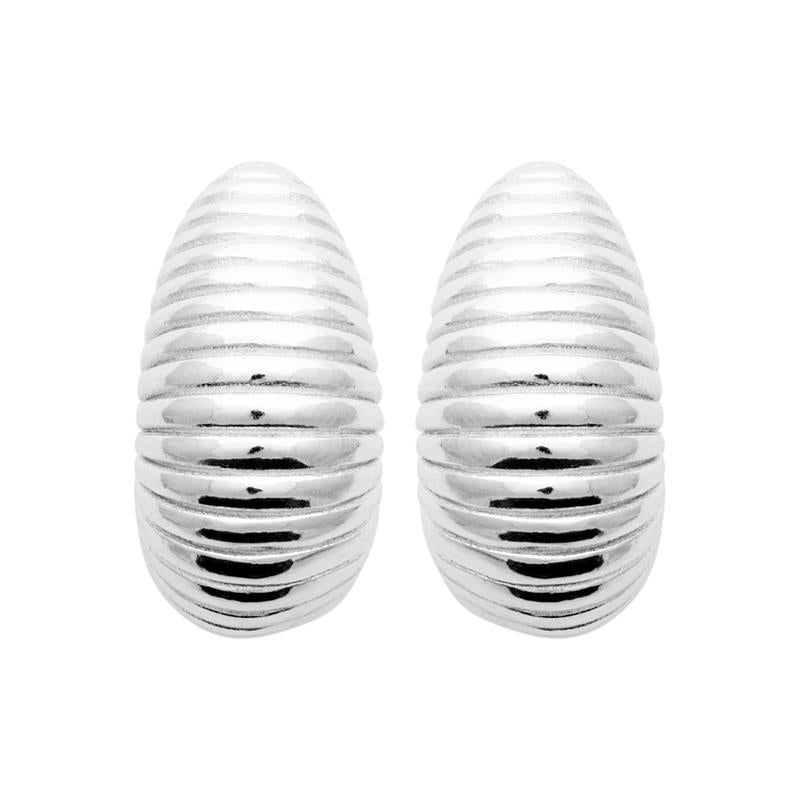 Coque de Nacre Boucles d'oreilles argent 73077900