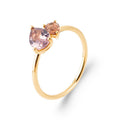 Coque de Nacre Bague plaqué or 20012680