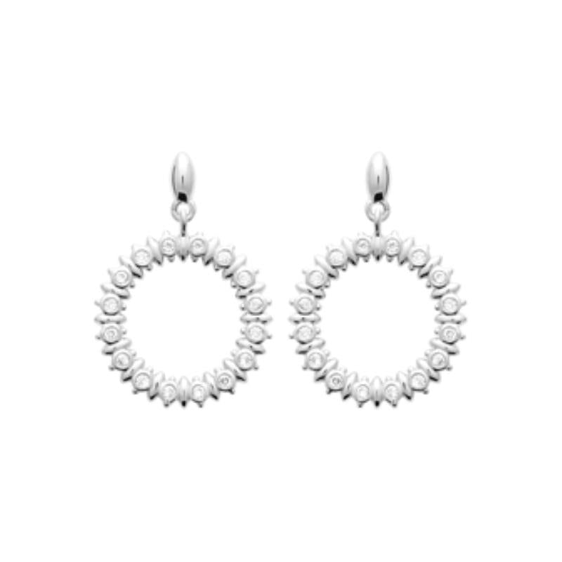 Coque de Nacre Boucles d'oreilles pendantes argent 13072310