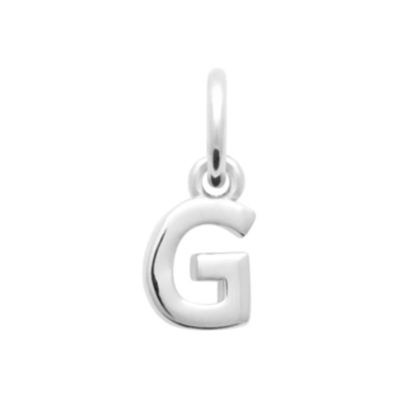 Coque de Nacre Pendentif initiale argent 7775607