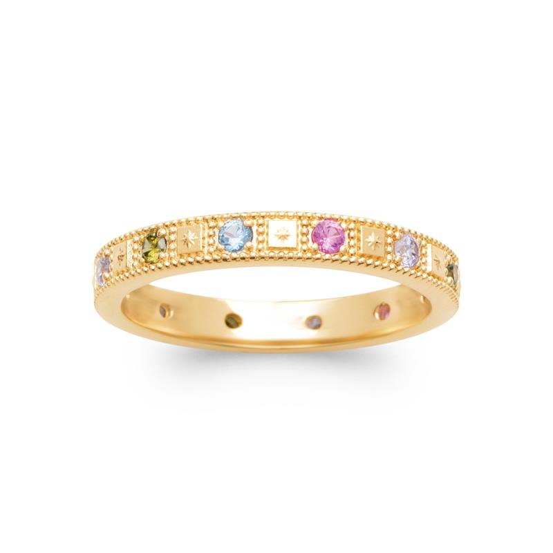 Coque de Nacre Bague plaqué or 20003205