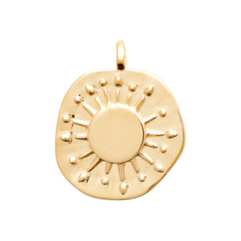 Coque de Nacre Médaille plaqué or 2783700