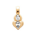 Coque de Nacre Pendentif plaqué or 2792610