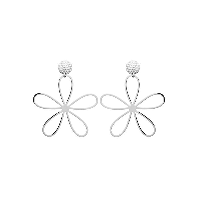Coque de Nacre Boucles d'oreilles pendantes acier 3129300