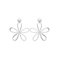 Coque de Nacre Boucles d'oreilles pendantes acier 3129300