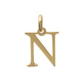 Coque de Nacre Pendentif initiale plaqué or 28750014