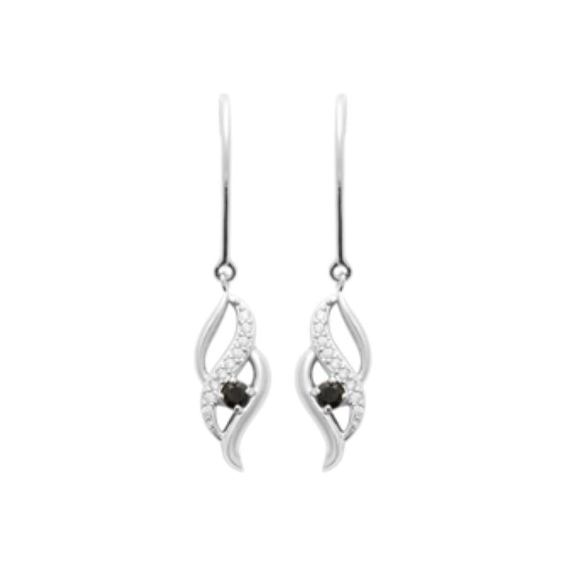 Coque de Nacre Puces d'oreilles argent 13055507