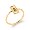 Coque de Nacre Bague plaqué or 2985650