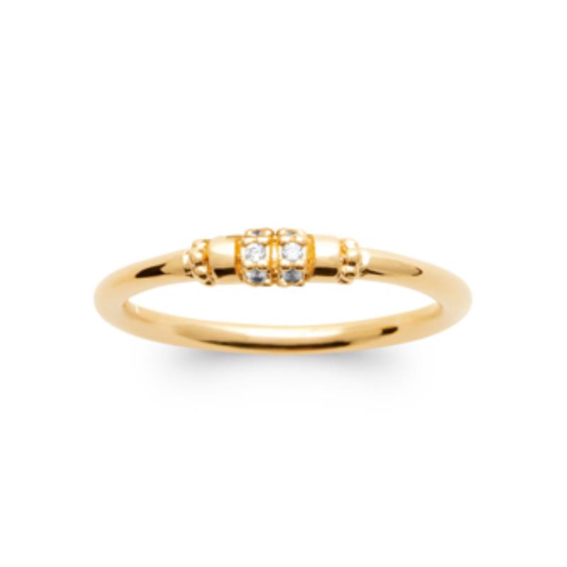 Coque de Nacre Bague plaqué or 20000710