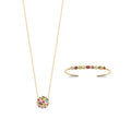 Coque de Nacre Collier plaqué or 973328
