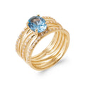 Coque de Nacre Bague plaqué or 2936160