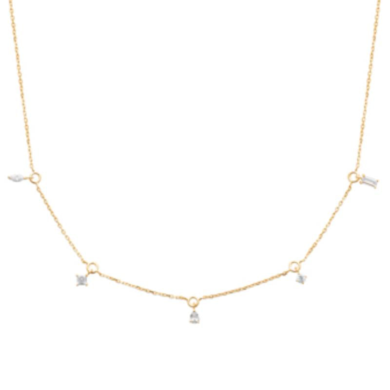 Coque de Nacre Collier plaqué or 973926