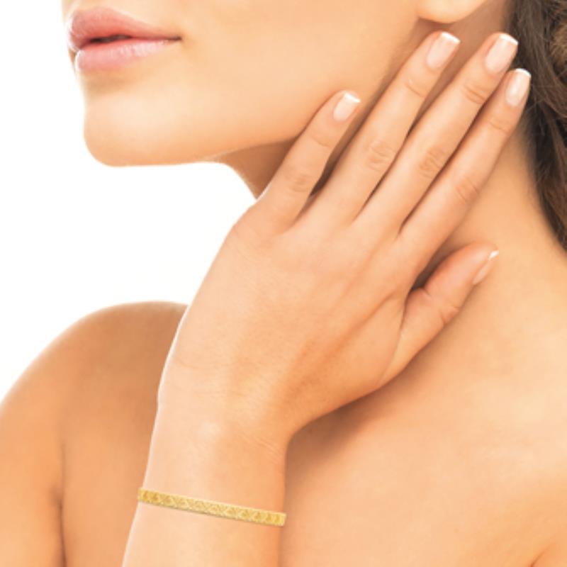 Coque de Nacre Bracelet jonc plaqué or 922247