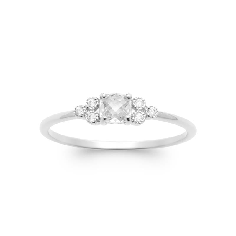 Coque de Nacre Bague argent 1989310