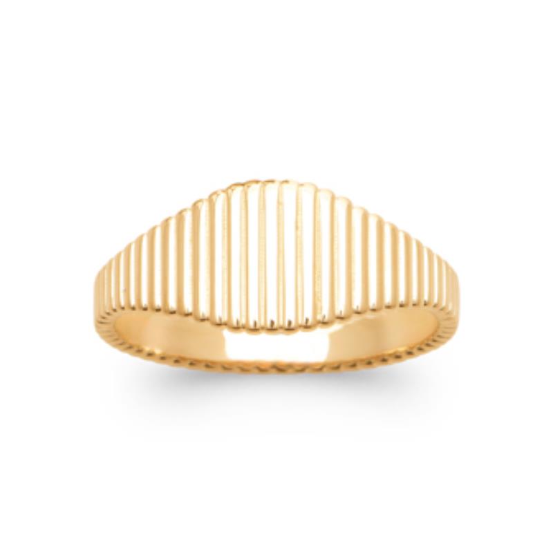 Coque de Nacre Bague plaqué or 20014400