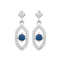 Coque de Nacre Boucles d'oreilles pendantes argent 13044440