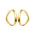 Coque de Nacre Boucles d'oreilles acier doré 3122309