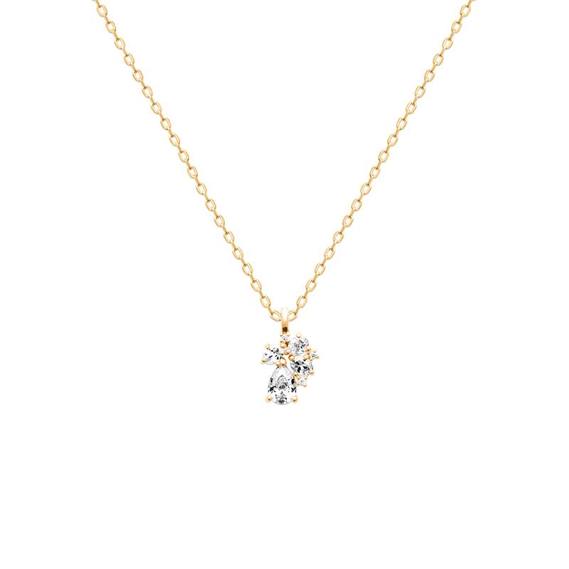 Coque de Nacre Pendentif plaqué or 2789410
