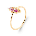 Coque de Nacre Bague plaqué or 20019780