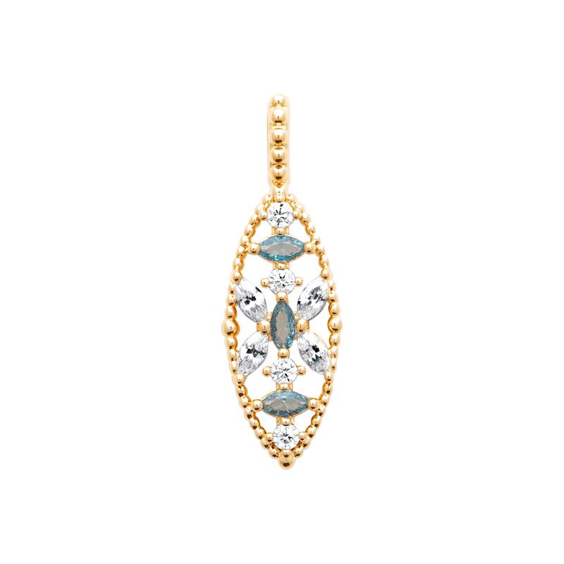 Coque de Nacre Pendentif plaqué or 2795260