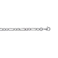 Coque de Nacre Chaîne maille figaro argent 732080