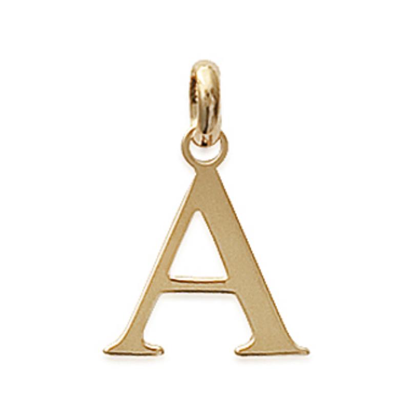 Coque de Nacre Pendentif initiale plaqué or 2875001