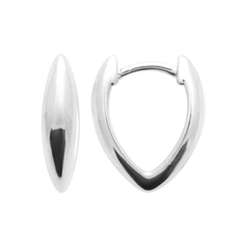 Coque de Nacre Créoles argent 7673700
