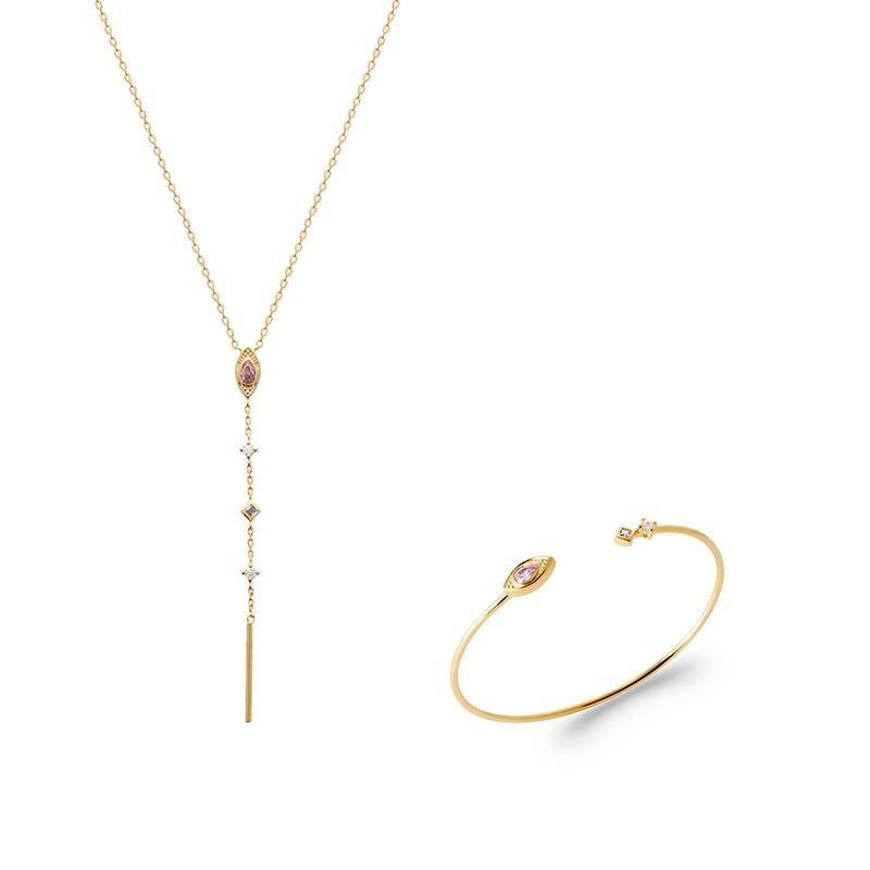 Coque de Nacre Collier plaqué or 973768