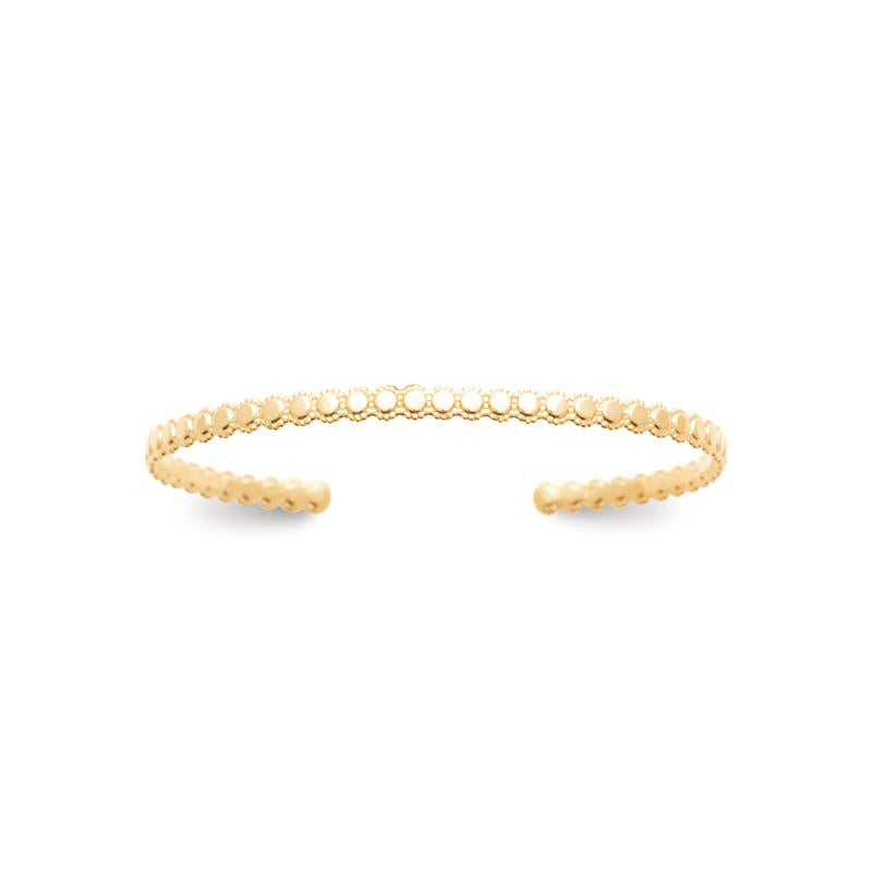 Coque de Nacre Bracelet jonc plaqué or 922234
