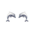 Coque de Nacre Puces d'oreilles argent 749431