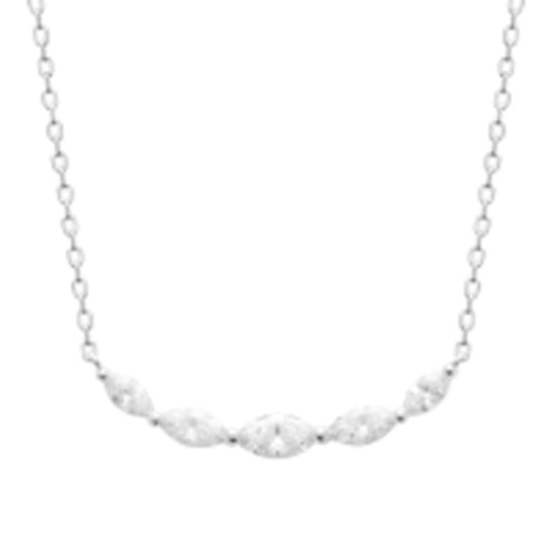Coque de Nacre Collier argent 873948